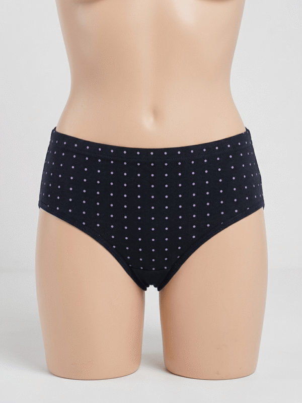Women's High-Waisted Cotton Briefs(M/L)