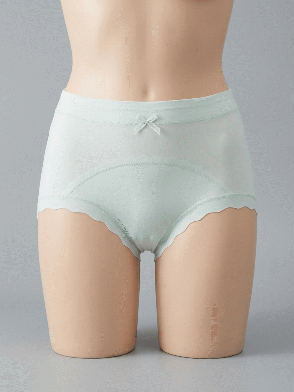 Women's High-Waisted Seamless Briefs – Full Coverage Underwear(M/L)