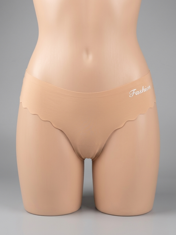 Women's Seamless Nude Thong – Soft Stretch Microfiber Underwear