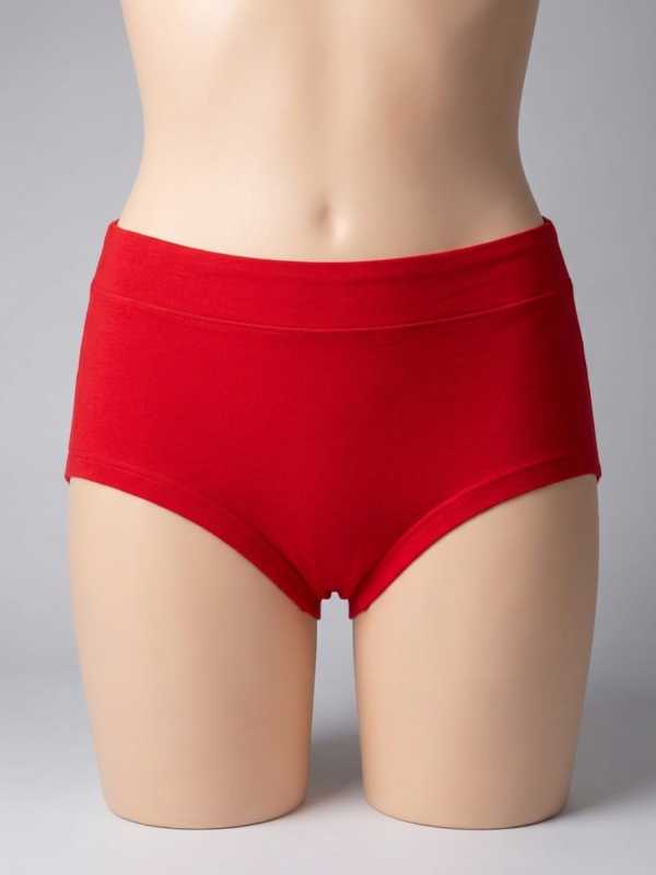 Women's High-Rise  Cotton Briefs – Soft Stretch Full Coverage Panty(L/XL)