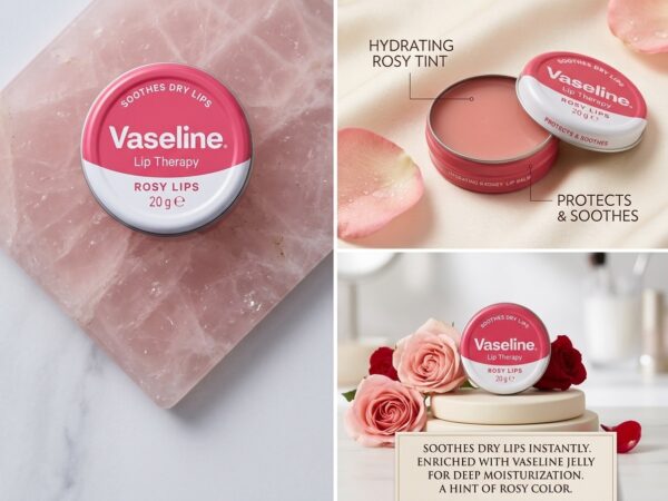 Vaseline Lip Therapy Rosy Lips Tin